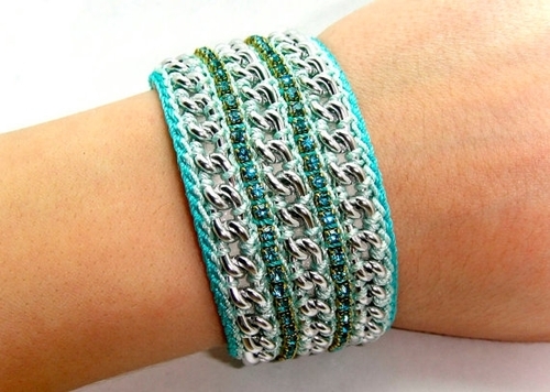 Designer artificial bracelet