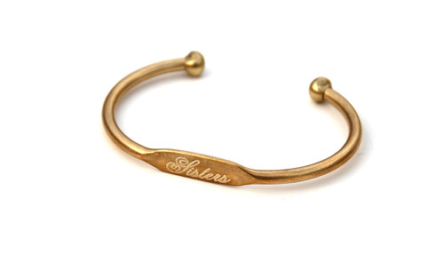 Brass bracelet