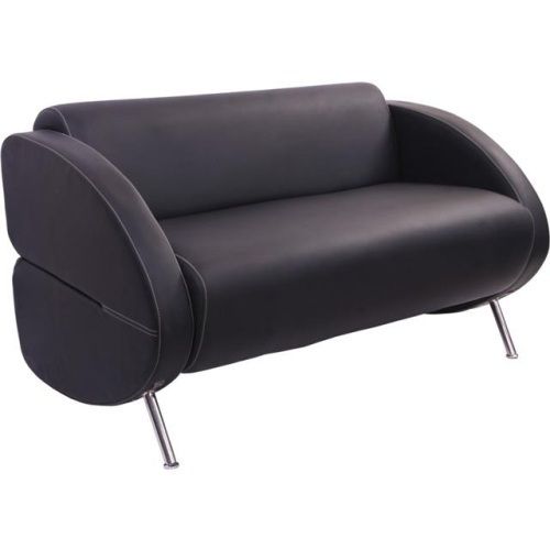 Designer Black Office Sofa