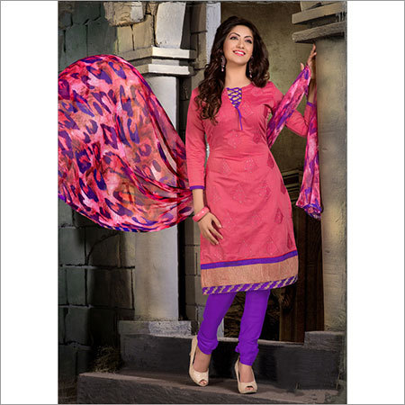 FANCY EMBROIDERED DRESS MATERIAL