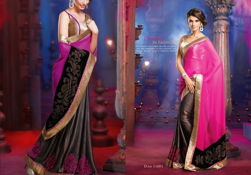 Gorgeous Pink Saree