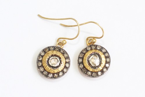 polki earrings