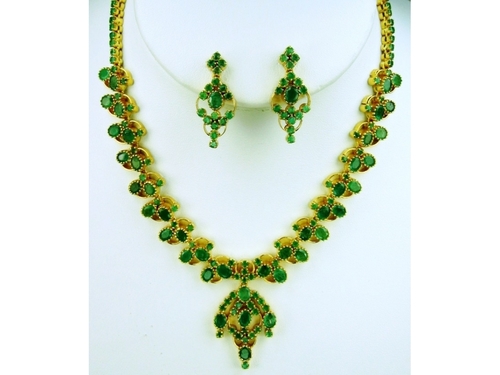 emerald necklace