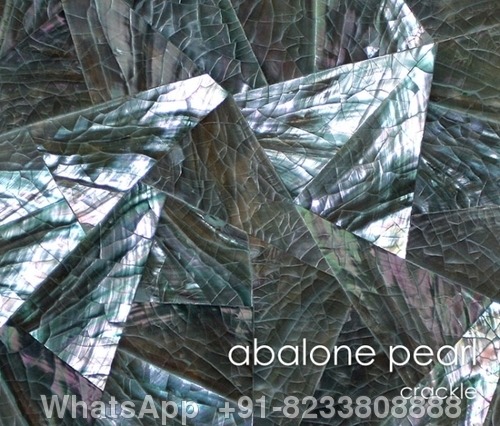 Abalone Pearl Tile Crackle