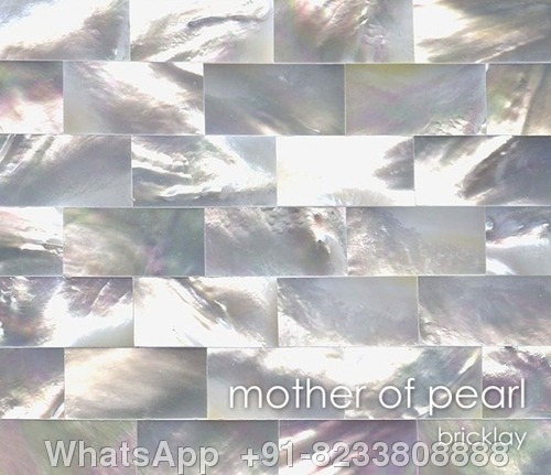 Mother of pearl tile Bricklay