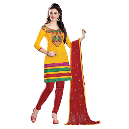 Designer Cotton Printed Salwar Suit Material