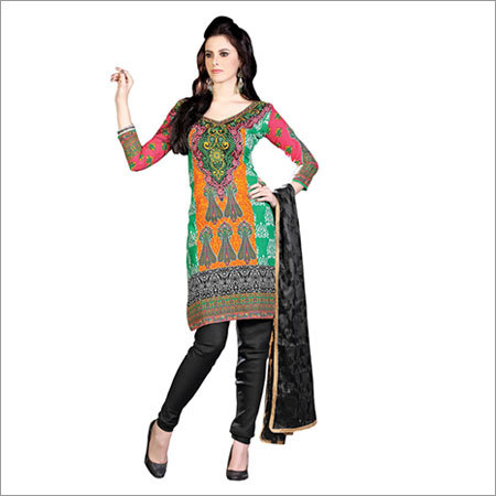 Designer Cotton Printed Salwar Suit Material