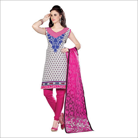Designer Cotton Printed Salwar Suit Material