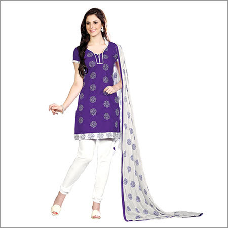 Designer Cotton Printed Salwar Suit Material