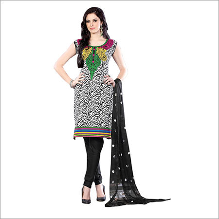 Designer Cotton Printed Salwar Suit Material