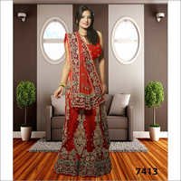 Embroidered Lehenga Sarees