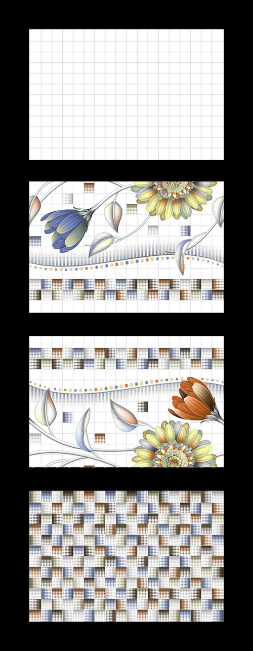 Digital Light wall tiles