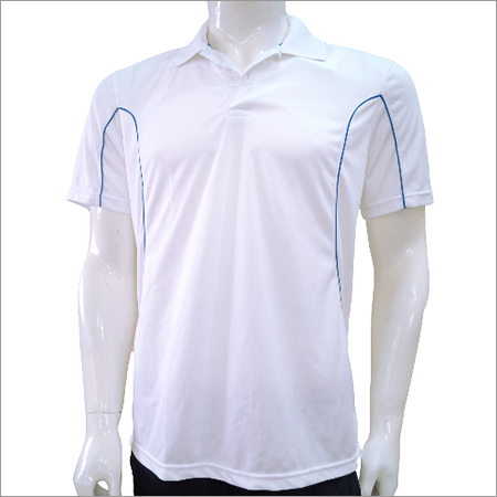 Reebok White Collar T Shirt