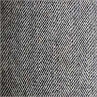Tweed Fabric - Light Weight Twill, Black And White Plain Printed Design | Ideal For Garment And Home Furnishing