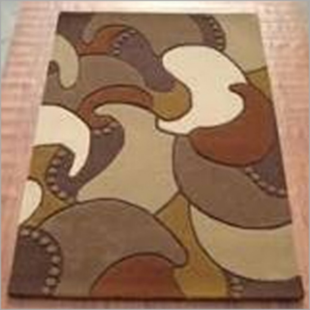 Hand Tufted Carpet - Wool Material, Rectangle Shape | Easy to Clean, Non-Slip, Washable, Customized Colors and Designs