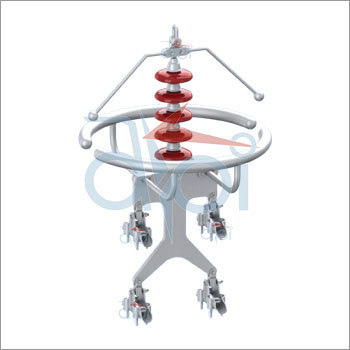 400 Kv Single Pilot Suspension Hardware for Quad Conductors