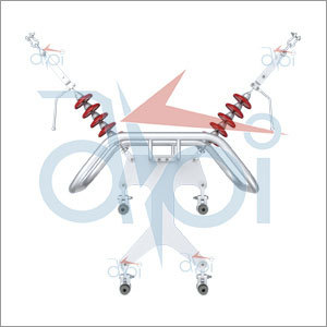 400 Kv Single V Suspension Hardware for Quad Conductors