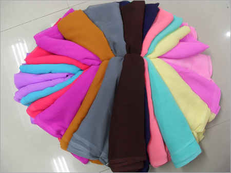 Chiffom Dyed Fabrics - Chiffon 58 Inches Multicolor, Soft Texture, Vibrant Colors, Versatile Use