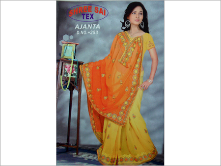 60GM Work Saree