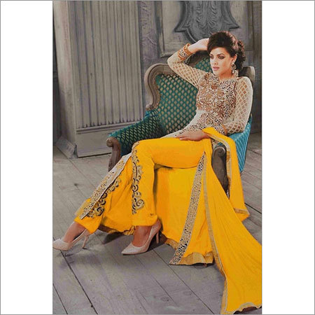 Cream & Yellow Suit
