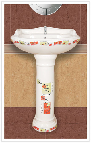 bathroom pedestal wash basin