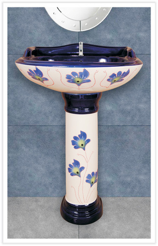 lotus pedestal wash basin