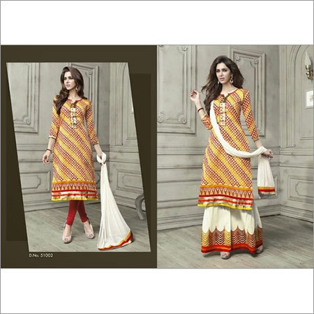 Yellow & orange suit