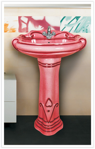 Rustic Pedestal Wash Basin