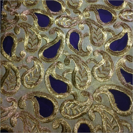Hand Embroidered Fabric
