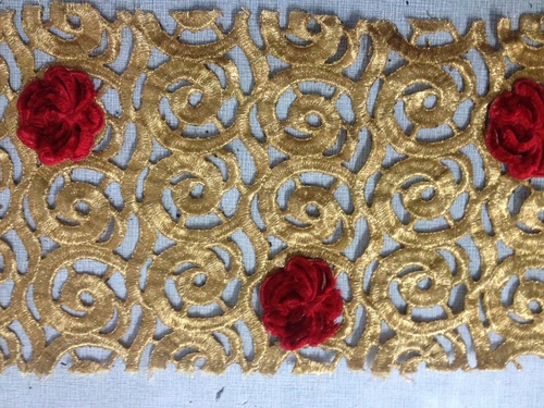 Embroidered Appliques Hand Work