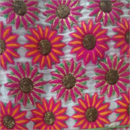 Cotton Embroidered Fabrics