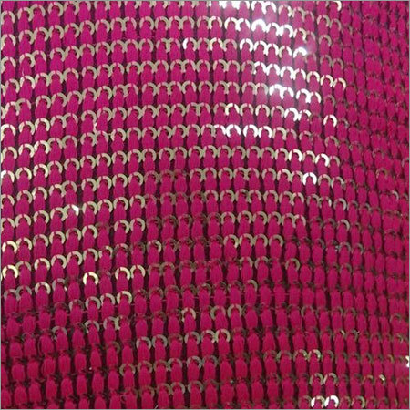 Satin Embroidered Sequin Fabric