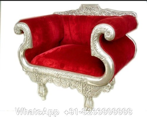Silver Wedding Sofa