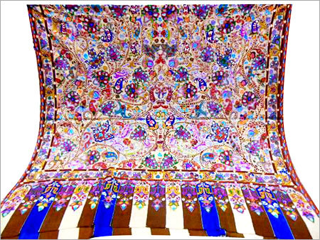 Kashmiri Shawls - Pashmina Wool, 60x80 Inches, Multicolor | Hand-Embroidered, Soft Texture, Intricate Design, Warmth, Luxury Feel
