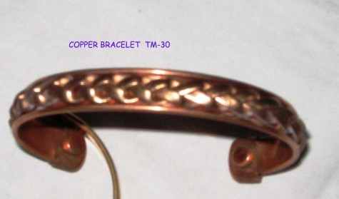 Copper Bracelets For Men By TRANSWORLD TRADING INC.