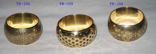 Golden Decorative Napkin Rings