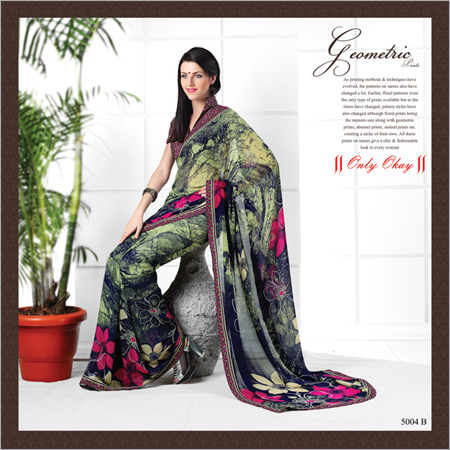 Designer Printed Sarees