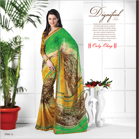 Designer Printed Sarees