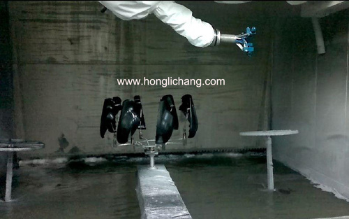 Robot Automatic Painting Line For Car Mirror