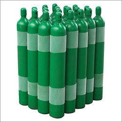 High Pressure Seamless Gas Cylinders - Color: Green