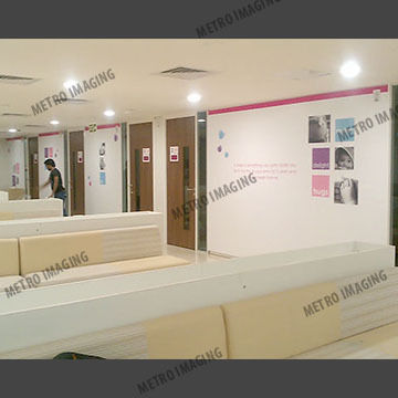 Custom Printed Wall Graphics - Application: Indoor