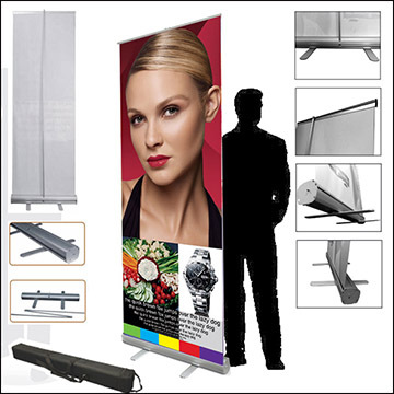 Roller Up Banner Stand-Hires