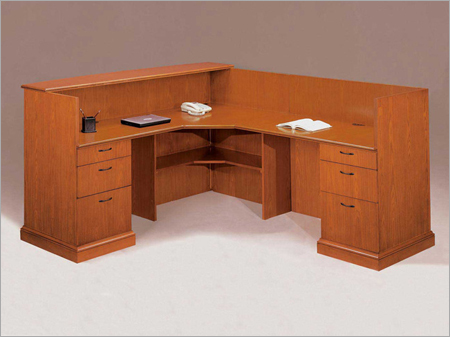 Wooden Reception Table