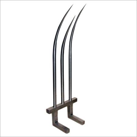 Stainless Steel Items - Solid Base, Three Tines | Durable, Corrosion-Resistant, Polished Finish