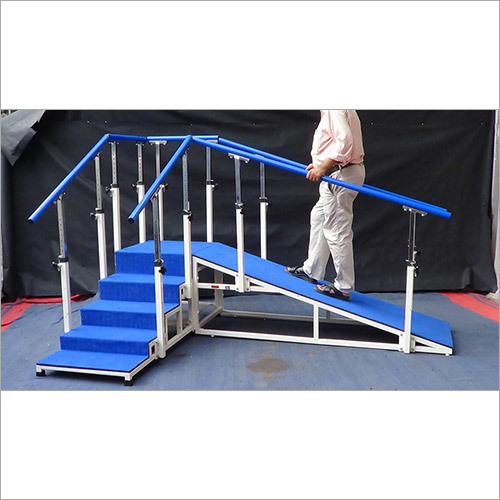 EXERCISE STAIRCASE (Corner Type with Ramp , 60cm wide )::