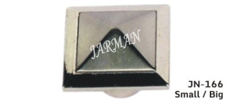 Brushed Steel Door Knobs - Stainless Steel, Custom Size, Square Shape | Durable, Stylish, Easy Install