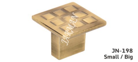 Square Golden Door Knob