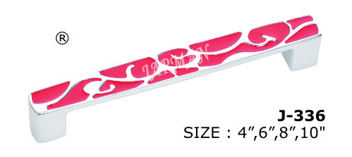 Red Cabinet Handles