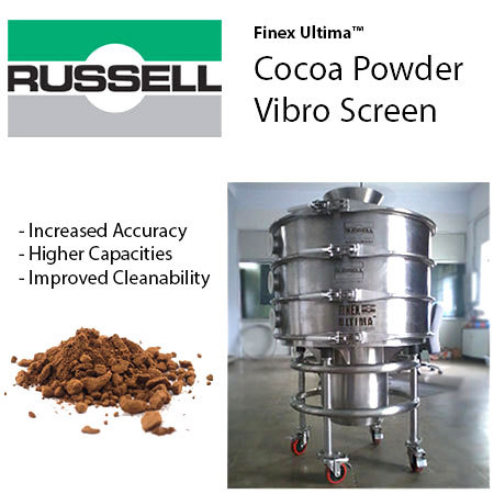 Cocoa Powder Vibro Screen