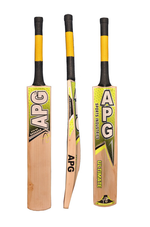 Multicolour Apg English Willow Cricket Bat (Ultimate)